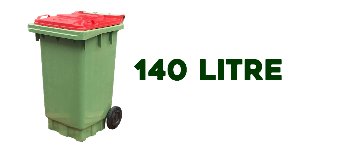 140 litre wheelie bins perth